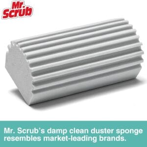Home 4 pack damp dusting sponge duster