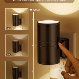 Home night lights plug into wall 2 pack